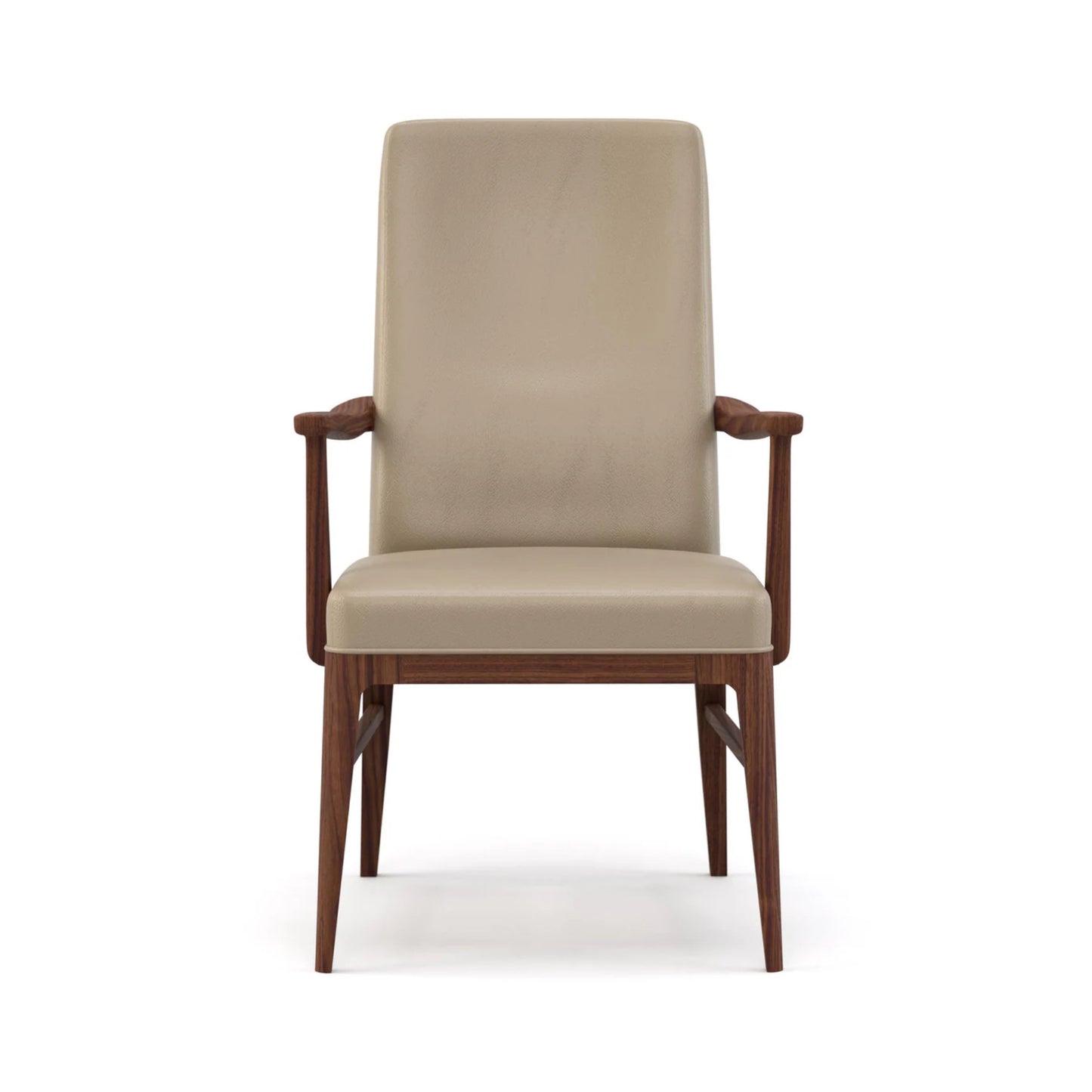 Walnut Grove Tall Upholstered Arm Chair