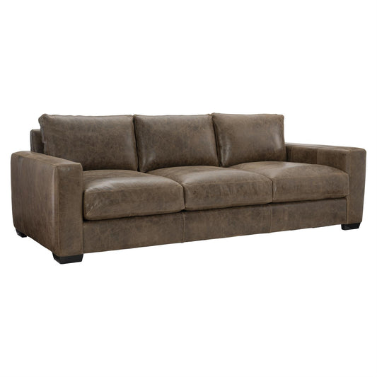 Dawkins Leather Sofa