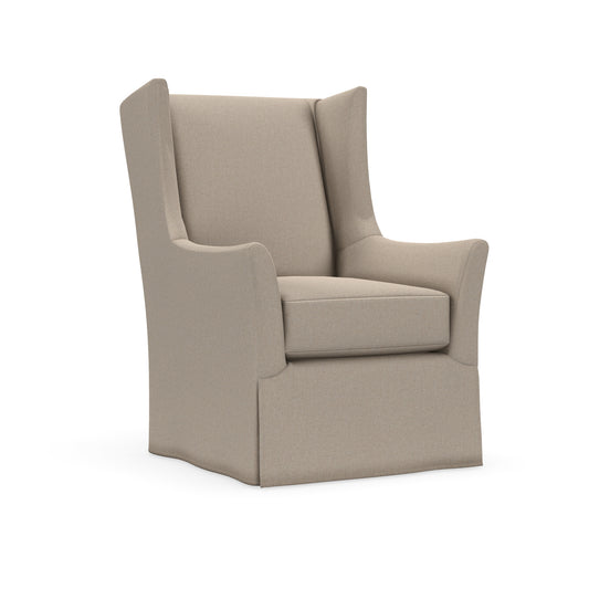 Ellory Swivel Slipcovered Chair